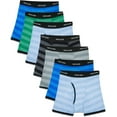 thumbnail image 4 of Fruit of the Loom Boys' Boxer Briefs, 168 Pack-Assorted Stripes, X-Large, 4 of 5