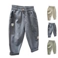 thumbnail image 4 of Utoimkio Toddler Boy Sweatpants Active Jogger Pants Casual Pull-On Pants Casual Sweat Pants with Pockets Size 3-12T, 4 of 4