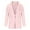 Pink, variant on OKBOP Blazer Jackets for Women,Fashion Womens Pocket Coat Jacket Solid Long Sleeve Outerwear Tops