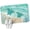 Green, variant on Front Door Mat 15.7"x23.6", Turquoise Turtle Coastal Non Slip Backing & Low Profile Doormats, Absorbent Muddy Dirt Trapper Door Mats for Front Back Door All-Weather Waves Seaside Summer Beach Ocean