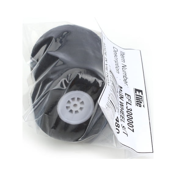E-flite Main Wheel Set Leader 480 EFL300007 Replacement Airplane Parts