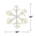 thumbnail image 2 of 36" LED Sparkler Snowflake Warm White, 2 of 4