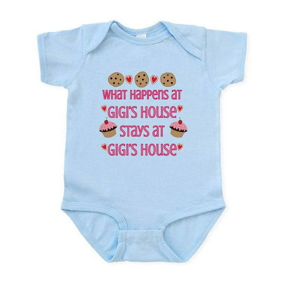 CafePress - Gigi's House Infant Bodysuit - Baby Light Bodysuit, Size Newborn - 24 Months