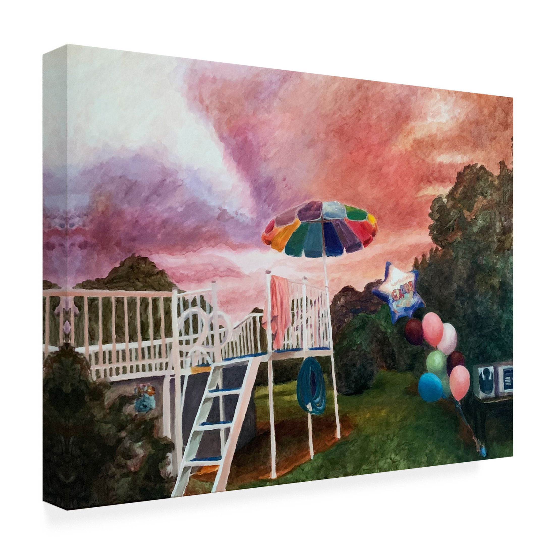 Trademark Fine Art Key and Sea Graduation Canvas Wall Art