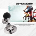 thumbnail image 4 of Black Rubber Bulb 21mm Dia Handlebar Bike Bicycle Air Horn Bugle Trumpet, 4 of 9