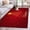 Red, variant on Area Rug 4x6 Ft, Yellow Sunflower Non Slip Area Rugs for Bedroom, Summer Vintage Flower Bee Sunshine Washable Low Pile Indoor Throw Carpet for Home Office Study Room Dining Room Nursery