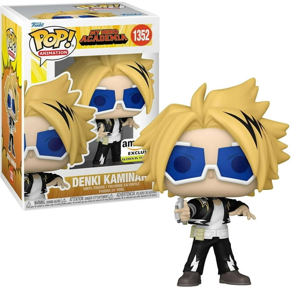 Funko My Hero Academia POP! Animation Denki Kaminari Vinyl Figure (Glow-in-the-Dark)