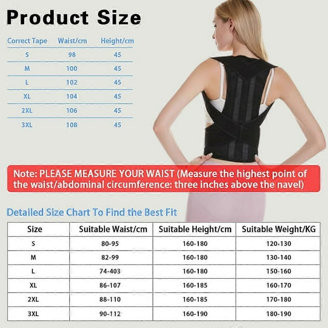 Posture Corrector Scoliosis Back Brace Spine Corset Shoulder Therapy Support Posture Correction Belt Orthopedic Back