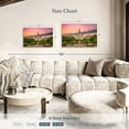 thumbnail image 3 of Elephant Stock New Orleans Cathedral Wall Art - Horizontal Canvas Wall Art - Living Room Wall Decor - Religion And Spirituality Canvas - Orange And Purple Decor - 36" x 24", 3 of 4