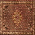 thumbnail image 1 of Ahgly Company Indoor Square Persian Brown Traditional Area Rugs, 3' Square, 1 of 4