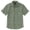 XX-LARGE, variant on Men's Loose Fit Midweight Short-Sleeve Plaid Shirt, Crimson Moss, Large