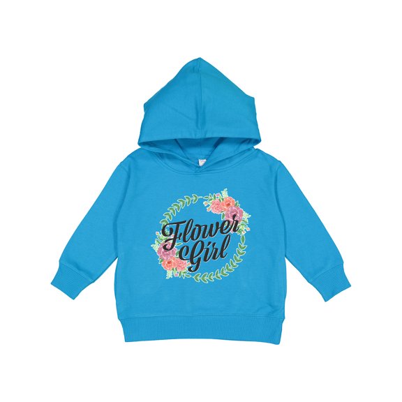 Inktastic Flower Girl with Flower Circle Toddler Hoodie