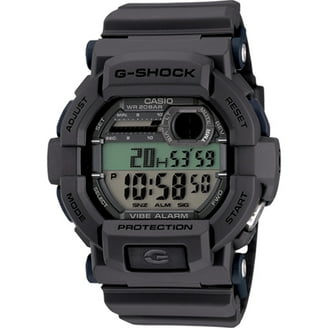 g-shock riseman multi-function digital black resin mens watch
