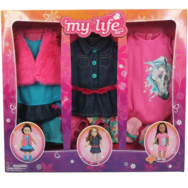 My Life As Day in the Life Clothing Set for 18in Doll Cowgirl