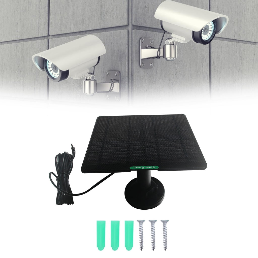WINDLAND Solar Charging Panel For Rechargeable Cameras Enhanceds Sunlight Conversion Efficiency Resistant Frame