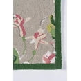 thumbnail image 3 of Madcap Cottage SUMMESMM-2GRY2680 2 Pi 6 Po x 8 Pi Jardin d'Été-2 Tapis de Course à Main - Gris, 3 of 6