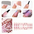 thumbnail image 6 of RAGUPEL 24Pcs Glue on Nails for Women,Rhinestone-Studded Square Nails,Heart Fake Nails with Designs,Press on Nails Long for Daily Life,Photo Shoots,Dating and Gatherings,Style1, 6 of 7