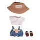 thumbnail image 2 of Ropa De Muñeca De Felpa De 15 Cm, Regalos Para Niñas, Ropa De Muñeca Para Niña, Muñeca Colgante, Zapatos De Oso Feliz, 2 of 8