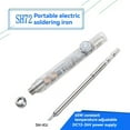 65W Electric Soldering Iron with Soldering Iron Tips Welding Tool B