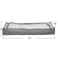 thumbnail image 2 of Household Essentials Under bed Storage Bag 1 Pack, Clear PEVA Top and Soft Sides, Perfect for Clothes, Blankets and More, 2 of 6