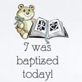 thumbnail image 2 of CafePress - I Was Baptized Today! (Boy) Infant Bodysuit - Baby Light Bodysuit, Size Newborn - 24 Months, 2 of 4
