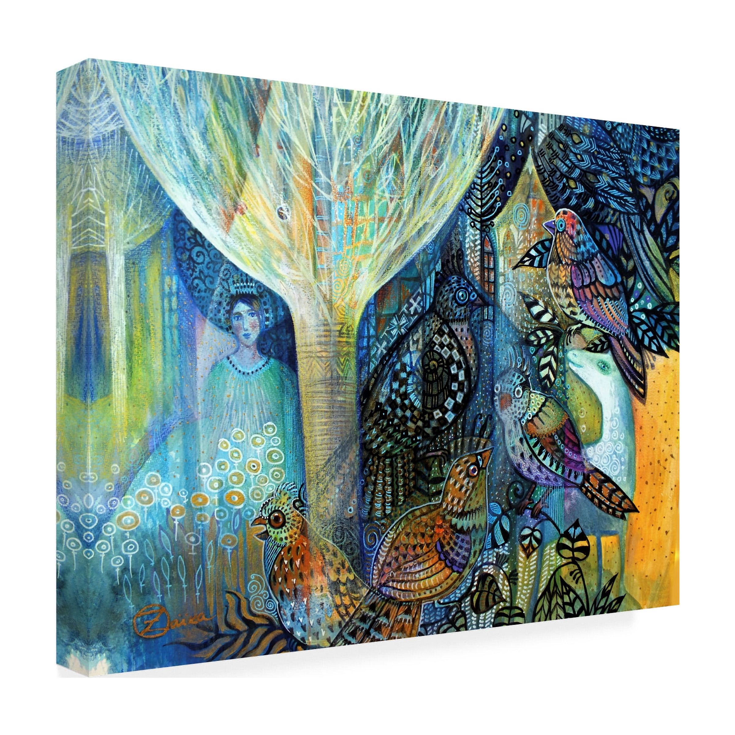 Trademark Fine Art 'Fairy' Canvas Art by Oxana Ziaka
