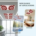 thumbnail image 4 of Ceiling Light Cover for Classroom, Abstract Explosion Tie Dye Magnetic Fluorescent Light Covers Filter for School,Office, 2X4&nbsp; FT, Pack of 2, Red White, 4 of 8
