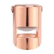 thumbnail image 2 of Tapón para botella de champán, de acero inoxidable y oro rosa, supersellador., 2 of 5