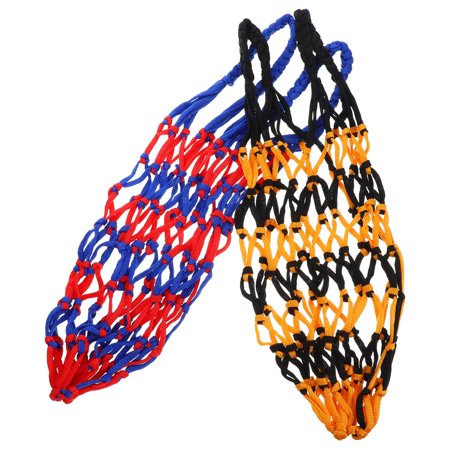 PAMINGONO 2Pcs Portable Balls Bag with Fine Weaving for Sports Enthusiasts