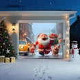 thumbnail image 6 of Darzheoy Christmas Garage Door Cover Santa Claus and Tree Design Large Waterproof Reusable Outdoor Decor for Home Yard, 6 of 6