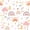 Pink Orange, variant on Manfei Rainbow Unicorn Twin Quilt Set, Cartoon Magic Animal Twin Coverlet Set, Blue, 2pcs, 1 Bedspread and 1 Pillowcase