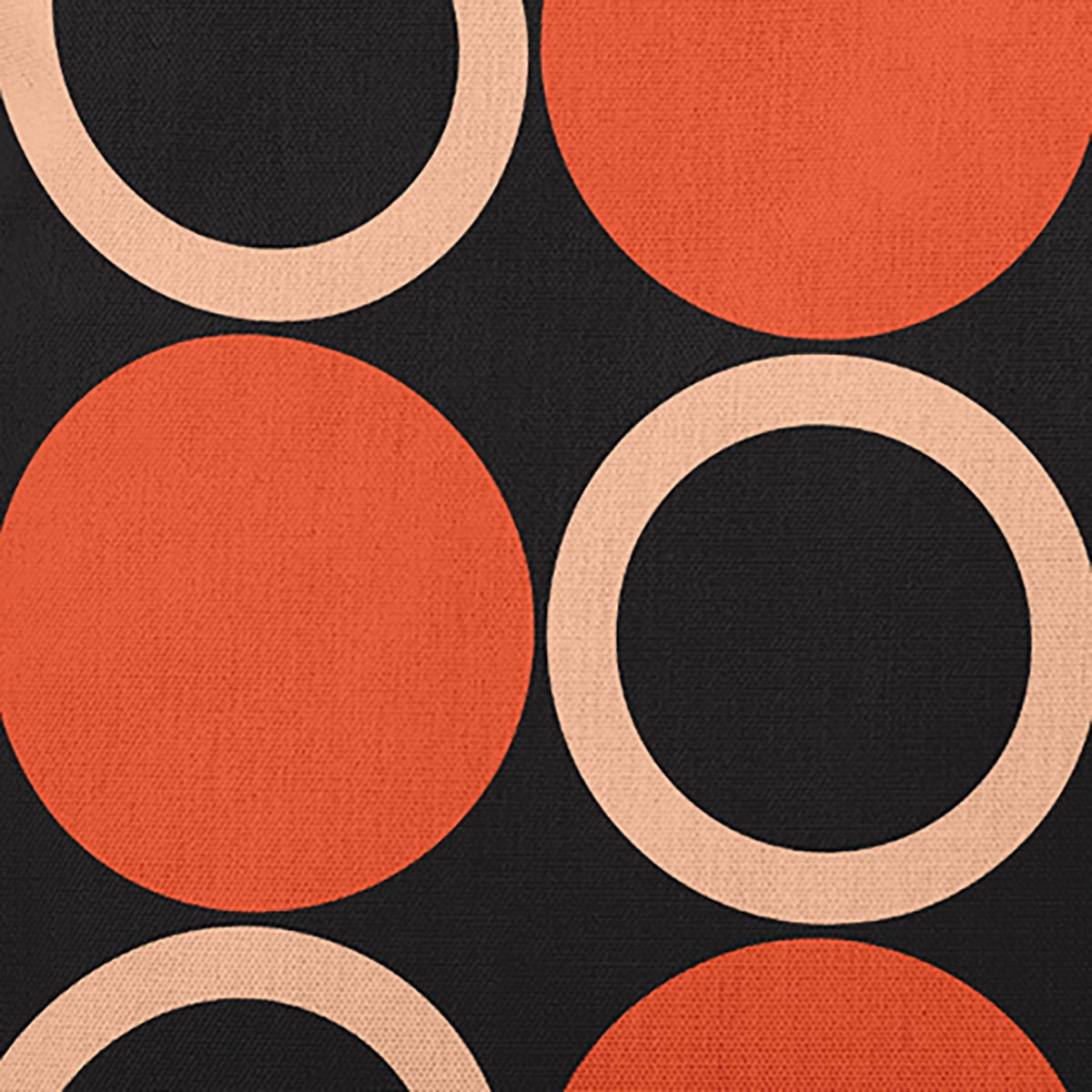 16" x 16" Simply Daisy Mod Circles Polyester Accent Pillow, Harvest Orange Qty 1