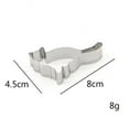 thumbnail image 5 of Cat Shaped Aluminium Mold Sugarcraft Cake Cookies Pastry Baking Cutter Mould, 5 of 6