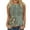 Green, variant on Giftesty Tank Tops for Women Fashion Women Sleeveless Printed Garment Comfortable Breathable V-Neck Blouses Tops