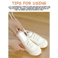 thumbnail image 3 of Hovmgk Shoe Dryer, Footwear Warmer, Household 360° Heat for Shoes & Boots, Shoe Care & Winter Gear, Drying Deodorizing & Warmth, Ideal for Adults, Athletes & Winter Users, White, 3 of 8