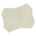 thumbnail image 1 of Ambesonne Colorful Place Mats Set of 4, Graphic Waterdrops, Standard Size, Multicolor, 1 of 6