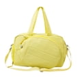 thumbnail image 2 of DYNWAVECA Tennis Racket Bag Versatile with Adjustable Shoulder Strap Sports Duffle Bag Yellow, 2 of 5
