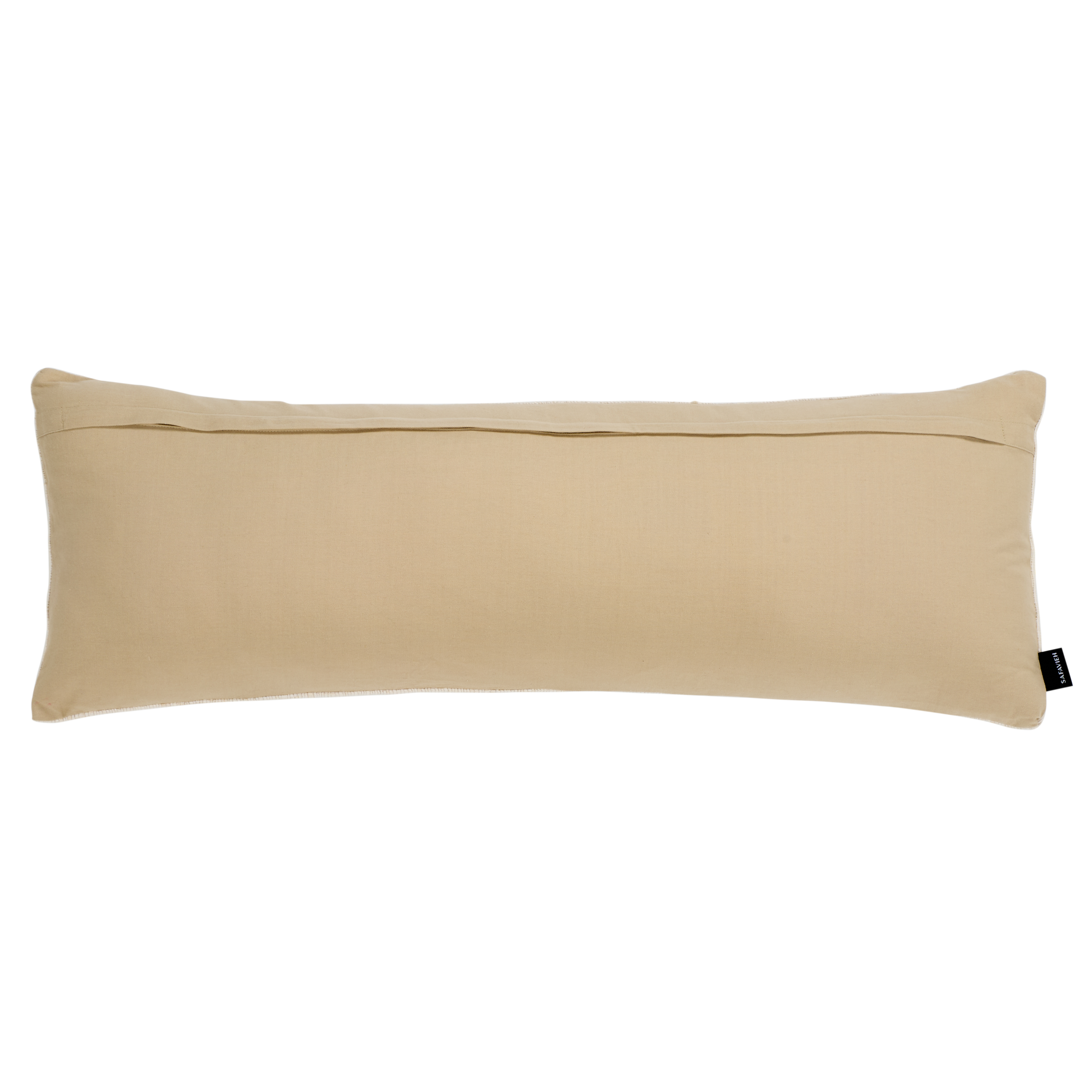 Safavieh Ameya 14" x 39" Modern Cotton Decorative Pillows, Ivory/Natural