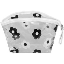 Clear Purse Portable Cup Holder Cosmetic Bag Travel