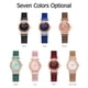 thumbnail image 3 of Mirar XR4594 Reloj de pulsera elegante para mujer con patrón de mariposa 3D Reloj elegante de vestir para mujer Pulsera de cuarzo analógica Reloj casual delicado con correa de aleación 1 1, 3 of 5