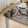 thumbnail image 4 of HAOXIT  Table Cloth  Decorative Tablecover Washable Rectangle Tablecloths, Dining, Buffet Parties &amp; Wedding Use, Potiron - Thanksgiving/Christmas 36*36, 4 of 7