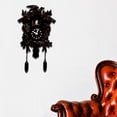 thumbnail image 3 of Walplus 14.5" x 7.9" Black Forest Vintage Quartz Cuckoo Clock, 3 of 12