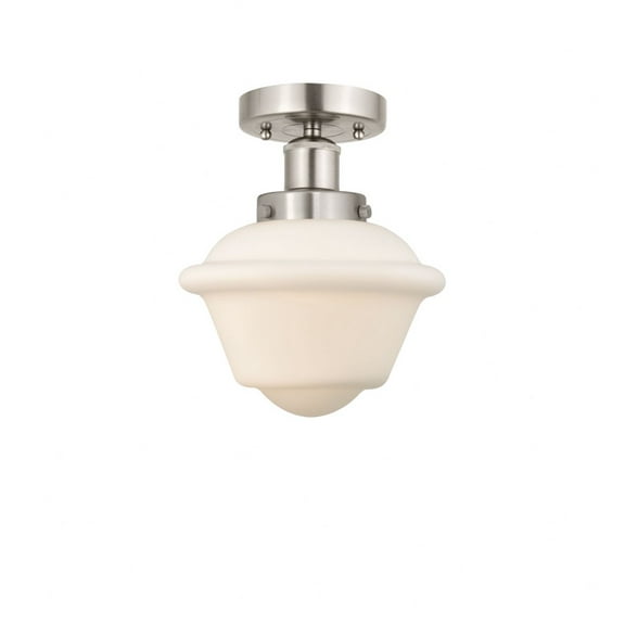 Innovations Lighting - Oxford - 1 Light Semi-Flush Mount In Industrial
