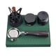thumbnail image 4 of IKAPE Tapete para compactar café de silicona de grado alimenticio, tapete para compactar café, portafiltro, tapete para compactar, accesorio para espresso para baristas, impermeable, resistente al cal, 4 of 5