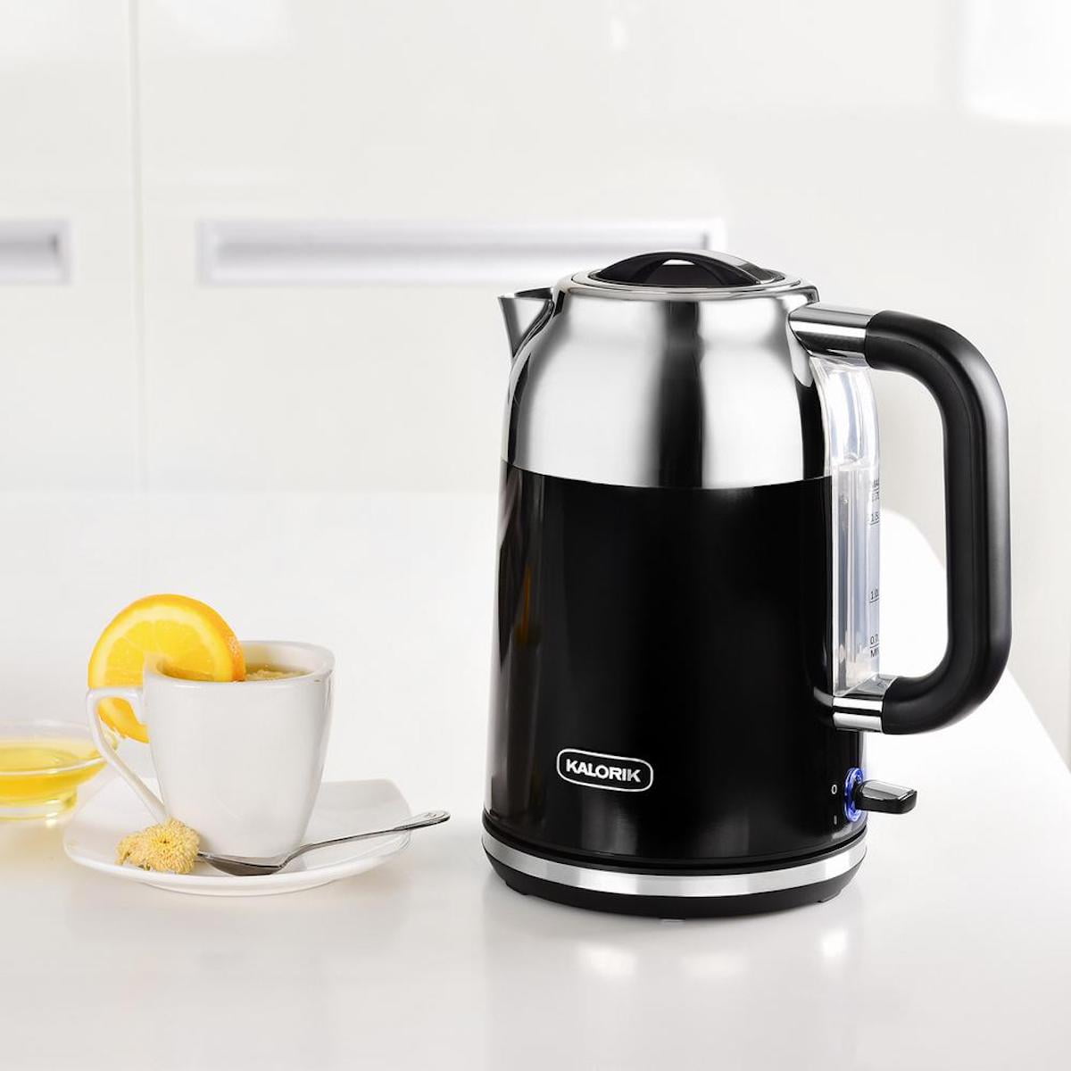 Restored KALORIK 1.7 LITER RETRO ELECTRIC KETTLE (Refurbished)