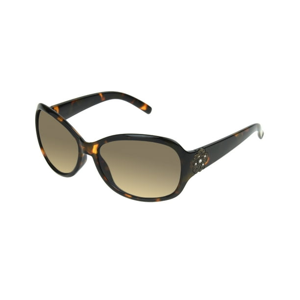 Foster Grant Women S Tort Rectangle Sunglasses T05