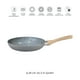thumbnail image 2 of HUDSON VALLEY | Sartén 26 cm Antiadherente en Color Gris, Cocina Sin Aceite, Compatible con Gas y Eléctrica, Distribución Uniforme del Calor, Mango Ergonómico, Apta para lavavajillas, Best Kitchenware, 2 of 5