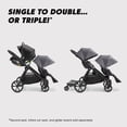 thumbnail image 3 of Baby Jogger® City Select® 2 Single-to-Double Modular Stroller, Radiant Slate, 3 of 5