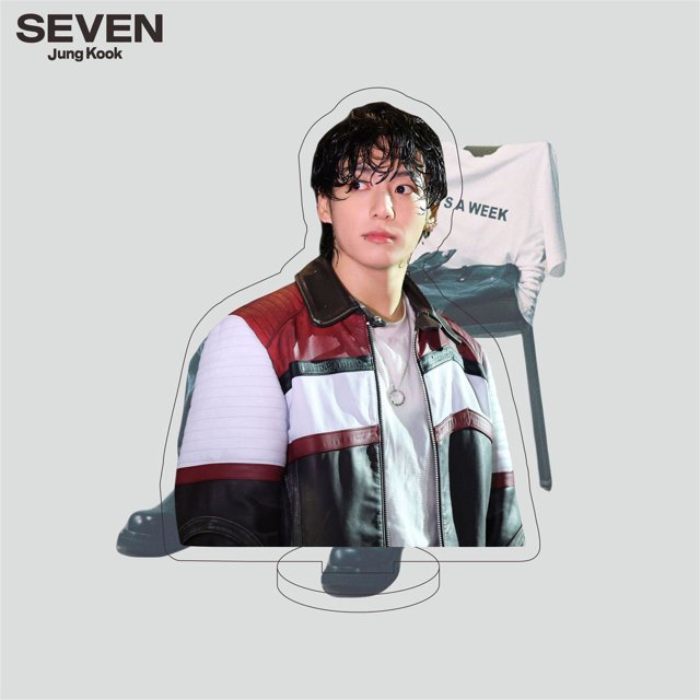 Jung kook BTS Jungkook solo Álbum Nuevo Acrílico De Doble Cara Soporte Decoración De Mesa