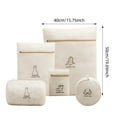 thumbnail image 3 of WMQPNNS New Trending Large Mesh Laundry With Drawstring for Delicate Garments and Storage Organizer for Home Travel Use Durable Wash Pouch Christmas Decorations, 3 of 7